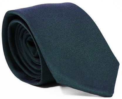 Fellini Matte Silk Tie - Thomson's Suits Ltd - Khaki - - 37554