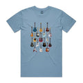 isthatso Famous Guitars T-Shirt - Thomson's Suits Ltd - Mid Blue - M - 62480