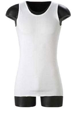 Jockey Athletic Singlet - Thomson's Suits Ltd - White - S - 4625
