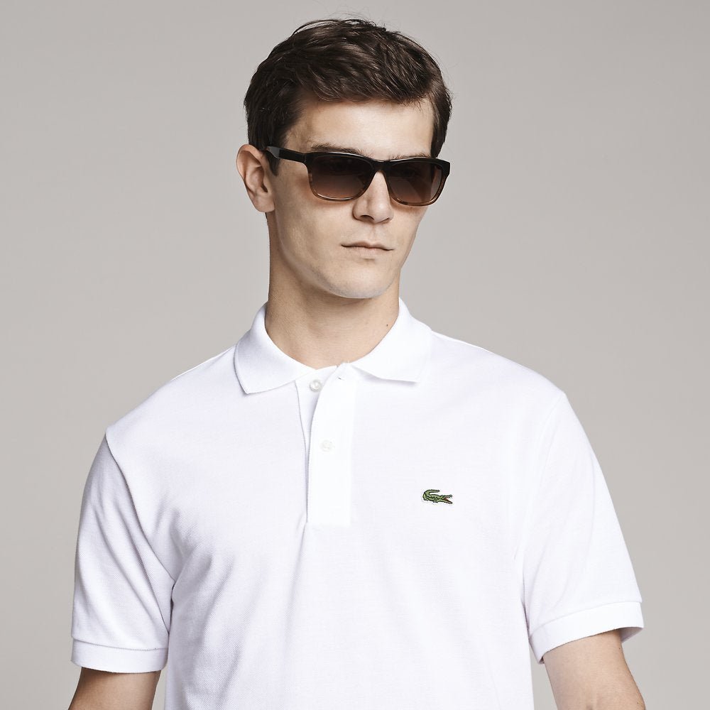 Lacoste Classic Polo Shirt - Thomson's Suits Ltd - White - S - 58925