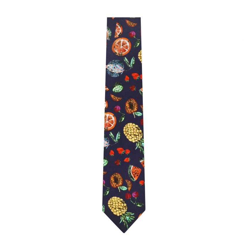 Liberty Cotton W21 Ties - Thomson's Suits Ltd - Pietra Dura - - 51205