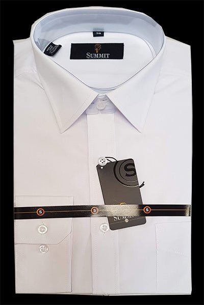 Lindisfarne Dress Shirt - Thomson's Suits Ltd - White - 4 - 10127