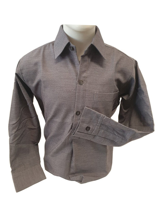 Lindisfarne Winter Shirt - Thomson's Suits Ltd - Grey - 4 - 5127