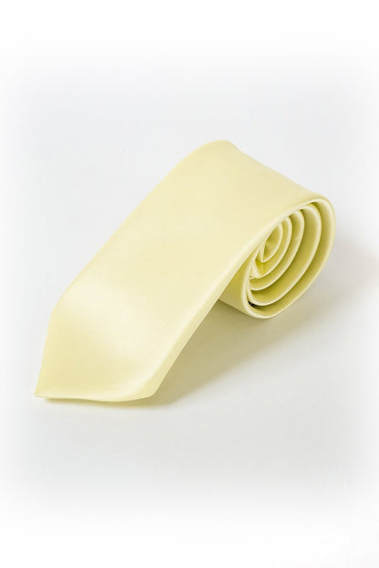 Long Tie - Thomson's Suits Ltd - Lemon - - 10544