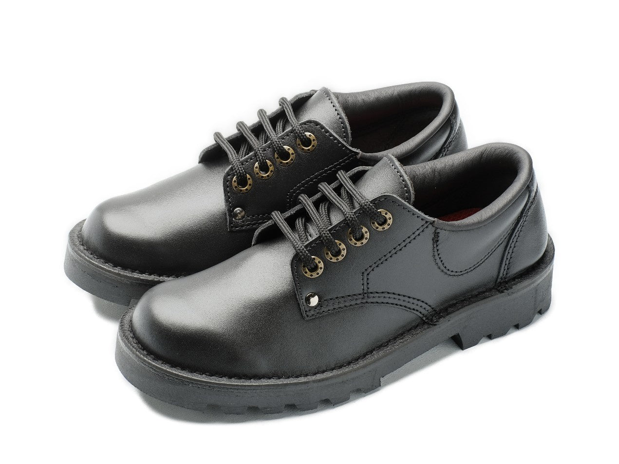 McKinlays Delta College Shoes - Thomson's Suits Ltd - Black - 3 - 63266