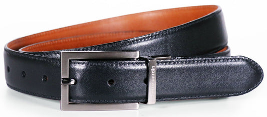 Pierre Cardin Reversible Belt - Thomson's Suits Ltd - BlackTan - 76 to 83 (S) - 50247