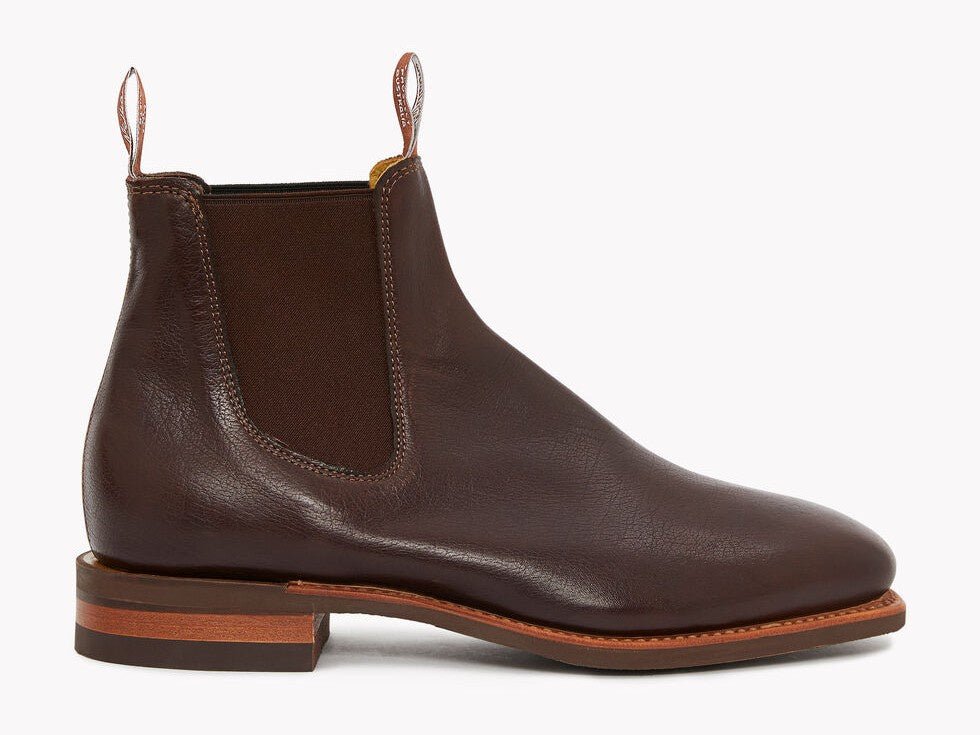 RMW Kangaroo Craftsman Boot - Thomson's Suits Ltd - Chocolate - 8+H - 59524
