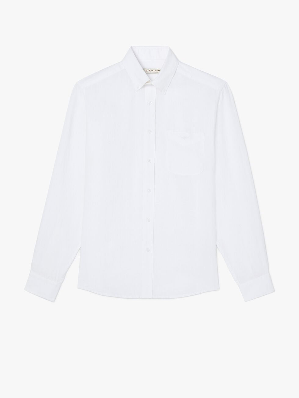 RMW S22 Collins BD Linen Shirt - Thomson's Suits Ltd - White - S - 53215