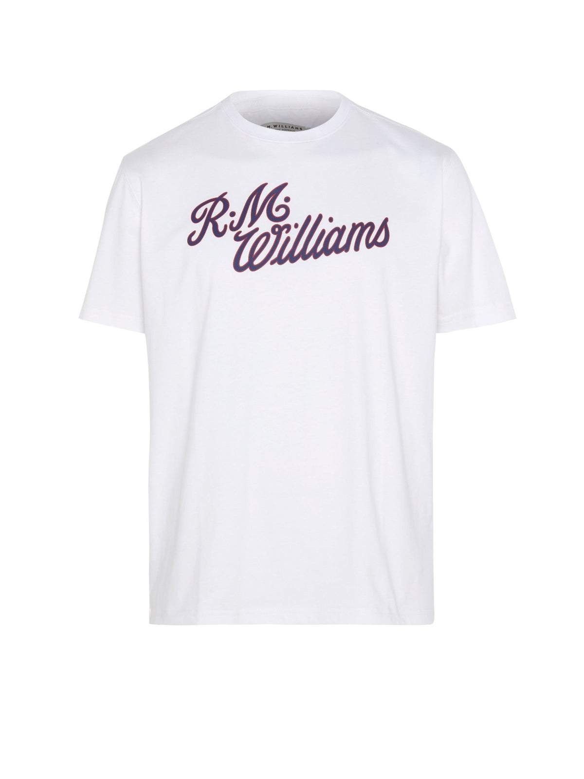 RMW Script T Shirt - Thomson's Suits Ltd - WhiteRed - S - 53232