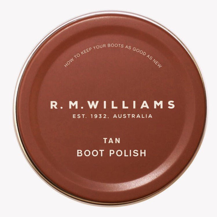 RMW Stockmans Boot Polish - Thomson's Suits Ltd - Tan - - 9342328769582