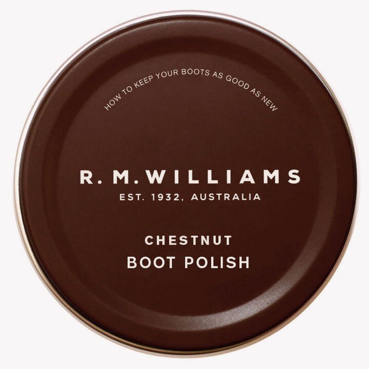 RMW Stockmans Boot Polish - Thomson's Suits Ltd - Chestnut - - 9342328769599