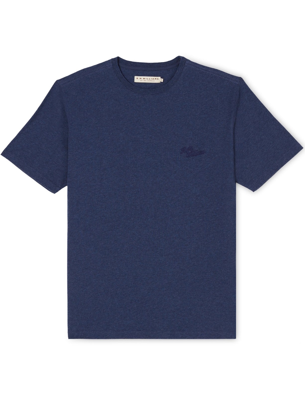 RMW W22 Elliot T-Shirt - Thomson's Suits Ltd - Dark Blue Marle - S - 61152