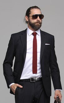Savile Row SSA3 Suit - Thomson's Suits Ltd - Black - 92R - 41287
